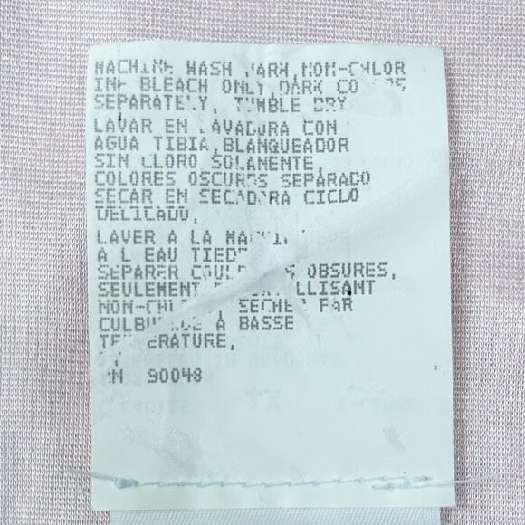 Vintage Baby Pink Lace Trim Long Nightgown NWT - Picture 10 of 10